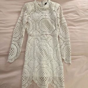 The vintage shop white short dress